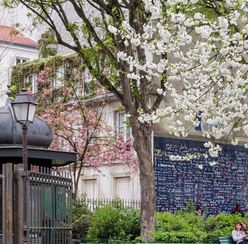 Montmartre in spring