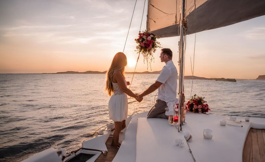 boat romantic cruise