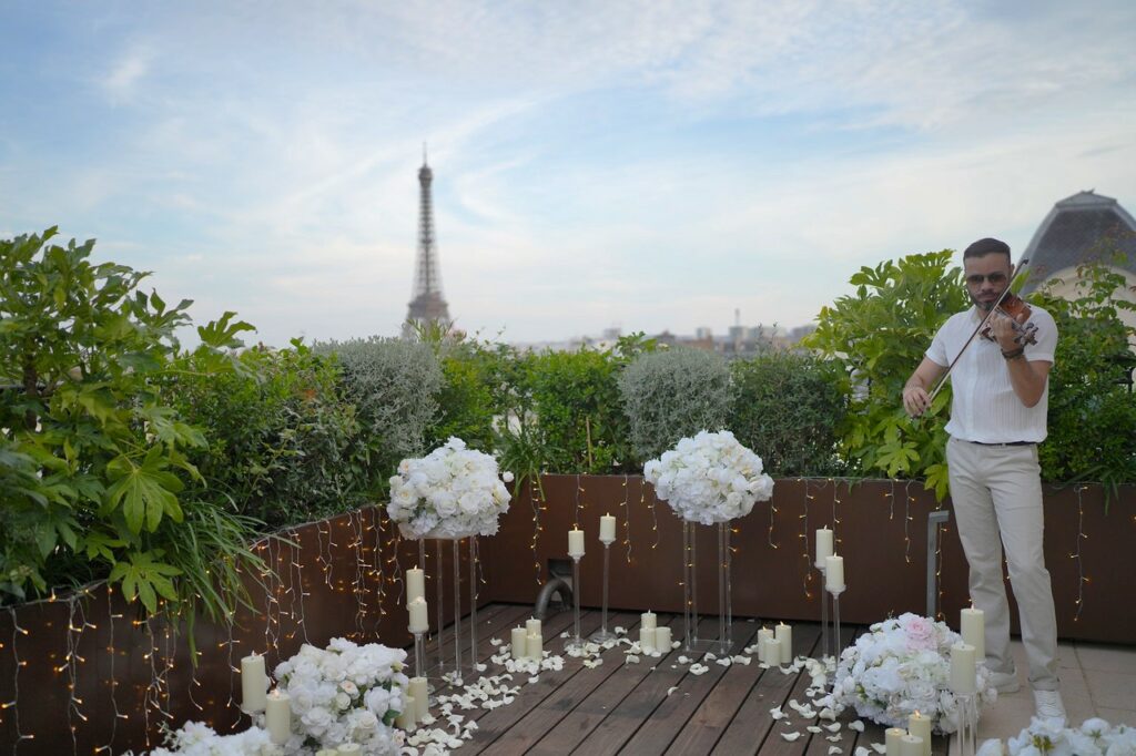 Rooftop Kleber at the Peninsula in Paris