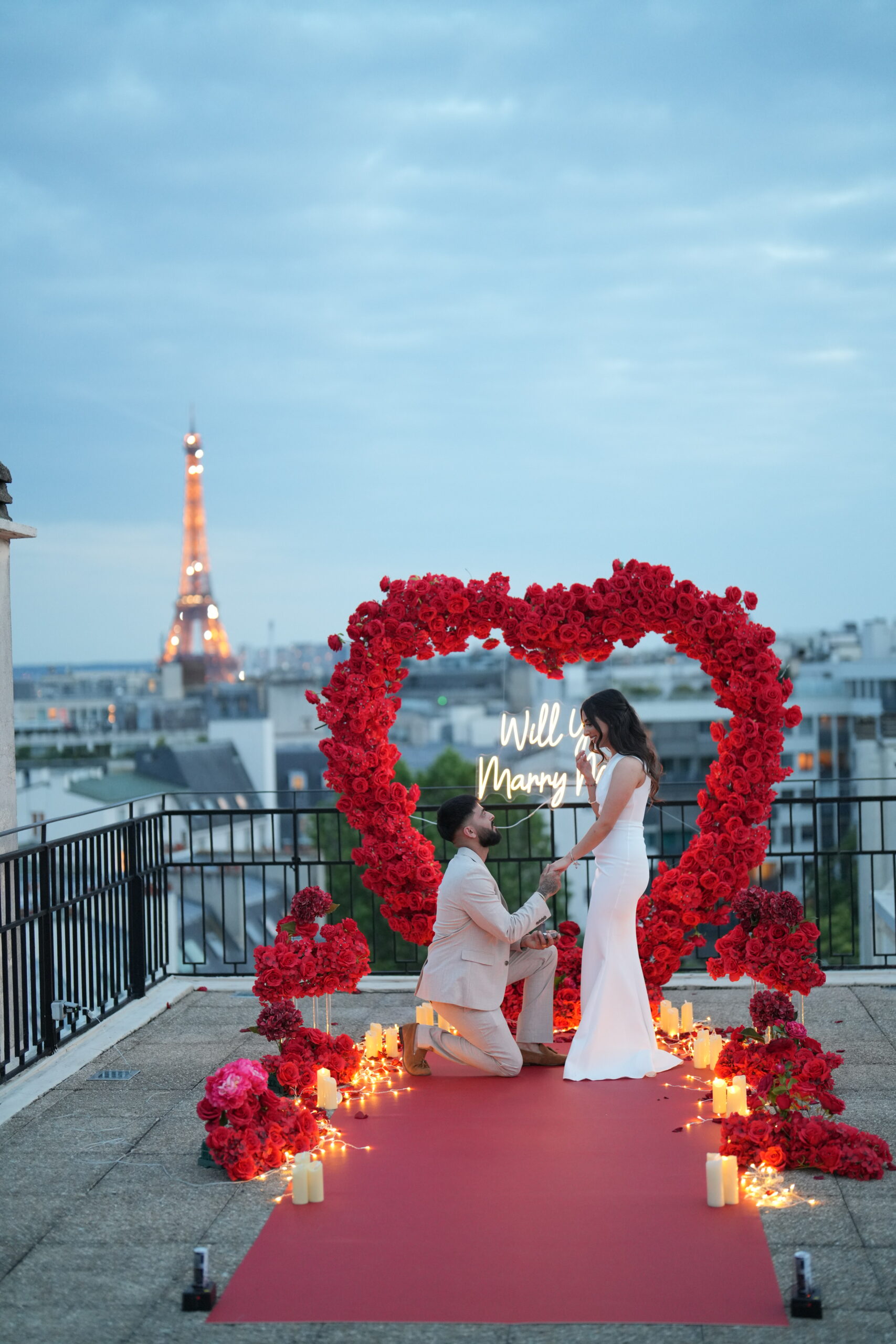terrasse privée sur sur la Tour Eiffel