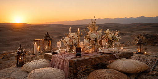Demande en mariage Ă Marrakech